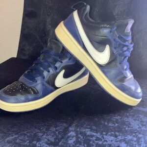 Nike Blue and Black Sneakers Classic Design
